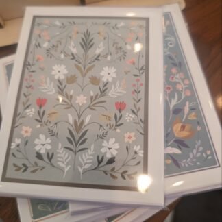 Notecards on heavy paper for handwritten correspondence