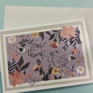 A large blank-inside greeting card from Apricot Tree Press